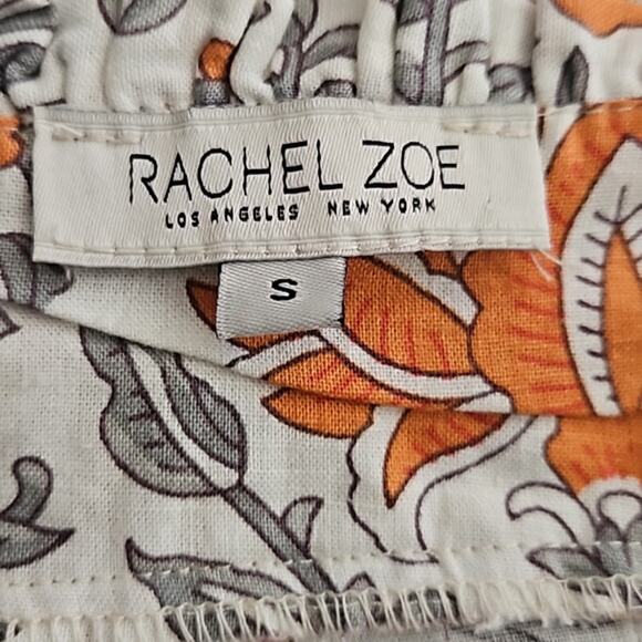 Rachel Zoe Boho Floral Print Peasant Blouse - Square Neck, Size Small (NWOT) - Picture 3 of 6